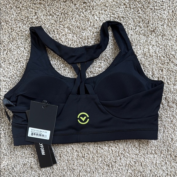 Virus Black Sports Bra - Picture 2 of 2